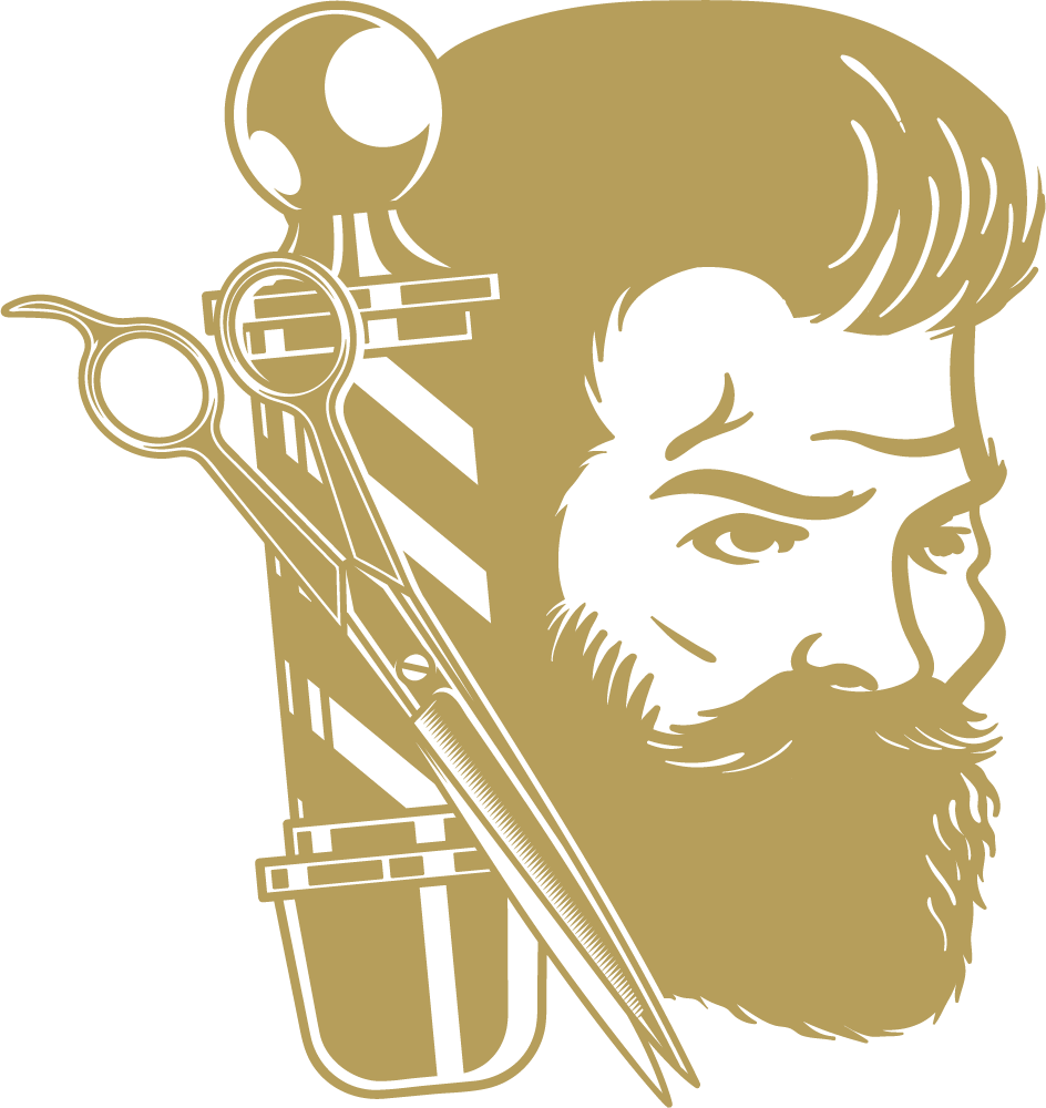 Comb and scissors icon representing professional hair styling and grooming services.